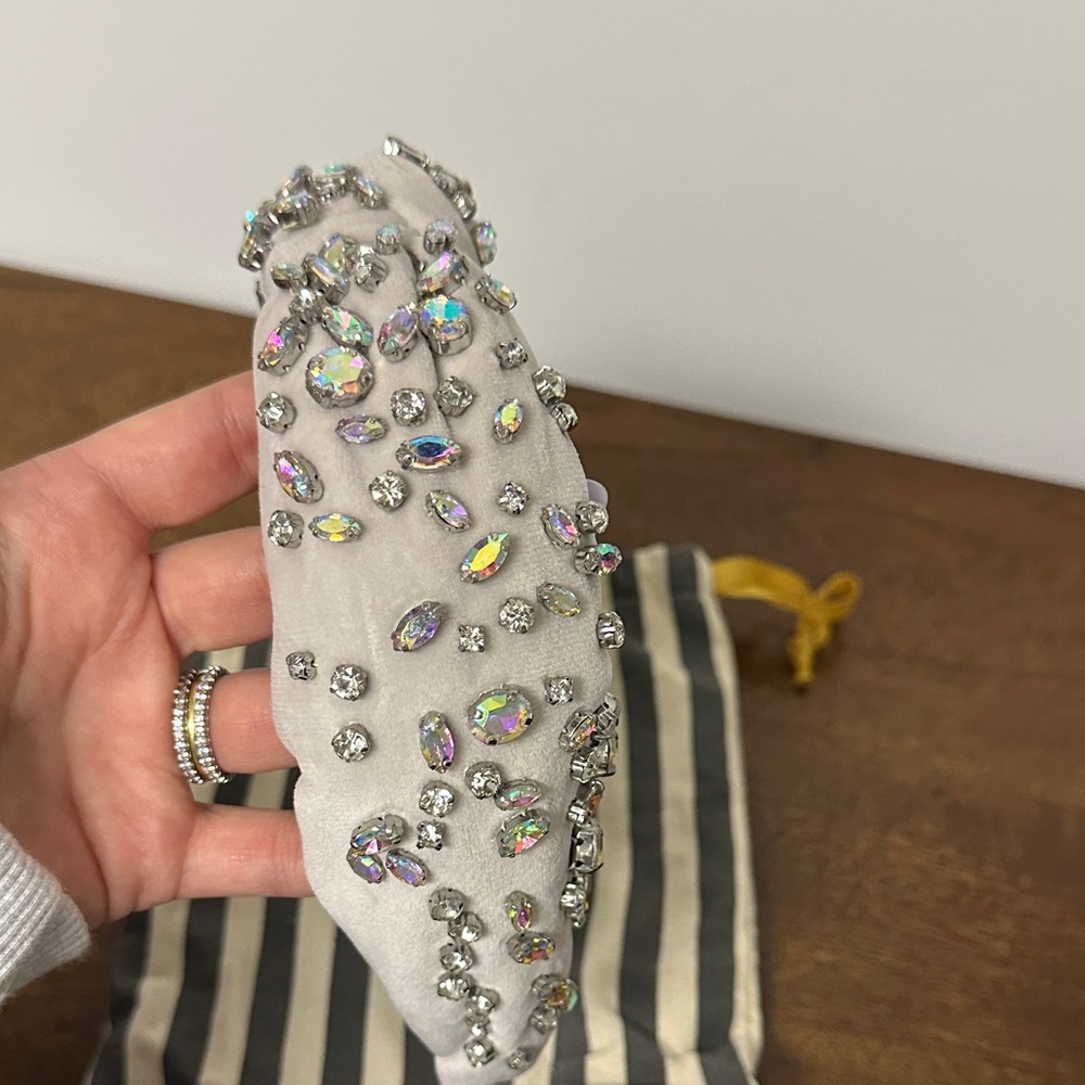 Lele Sadoughi Crystal Embellished Headband - Picture 3 of 5